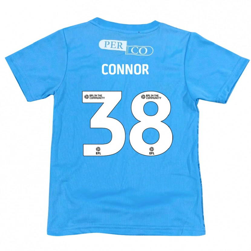 Danxen Herren Shea Connor #38 Trikot Blau Weiß Torwarttrikot 2025/26 Schweiz