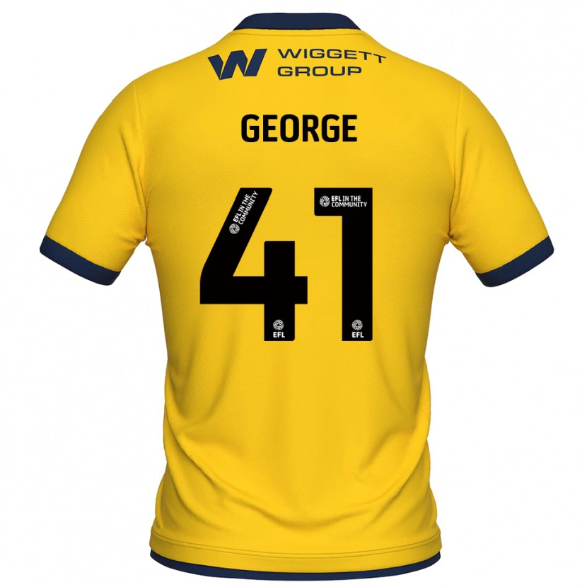 Danxen Herren George Evans #41 Trikot Gelb Schwarz Torwarttrikot 2025/26 Schweiz