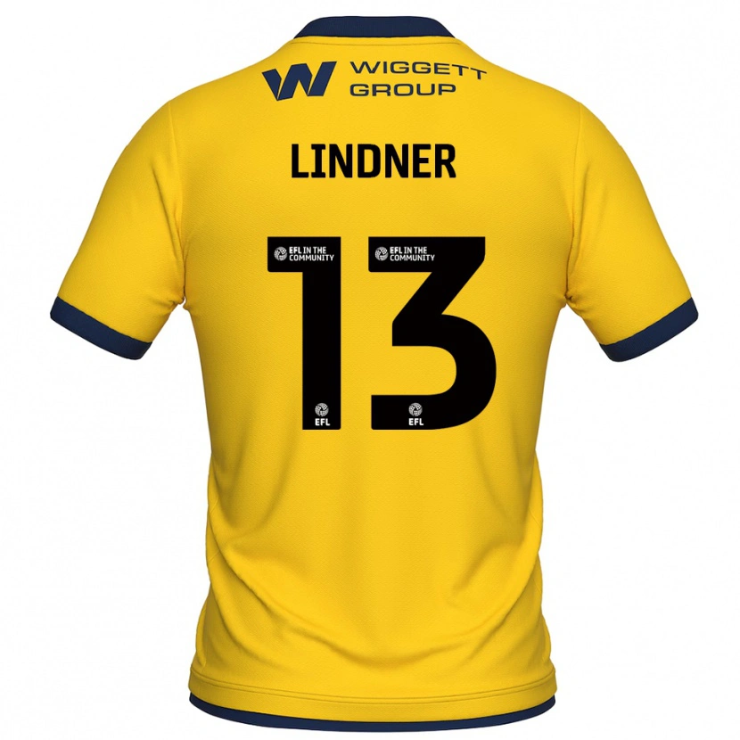 Danxen Herren Caspar Lindner #13 Trikot Gelb Schwarz Torwarttrikot 2025/26 Schweiz