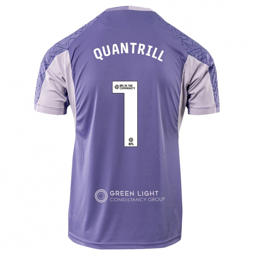 Danxen Herren Sarah Quantrill #1 Trikot Hellviolett Torwarttrikot 2025/26 Schweiz