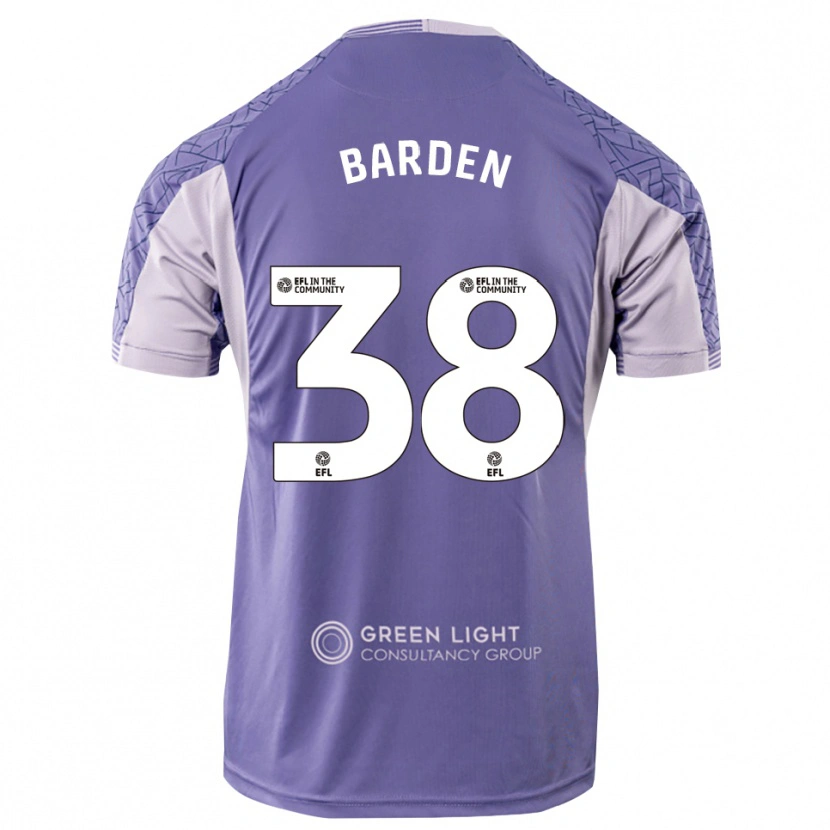 Danxen Herren Daniel Barden #38 Trikot Hellviolett Torwarttrikot 2025/26 Schweiz