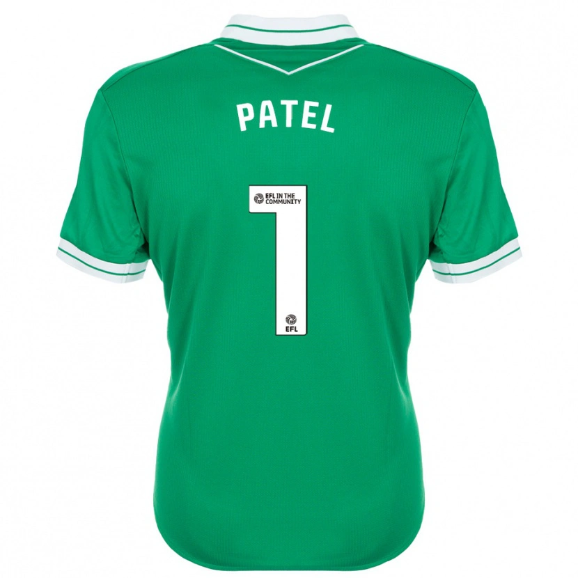 Danxen Herren Ajae Patel #1 Trikot Grün Weiß Torwarttrikot 2025/26 Schweiz