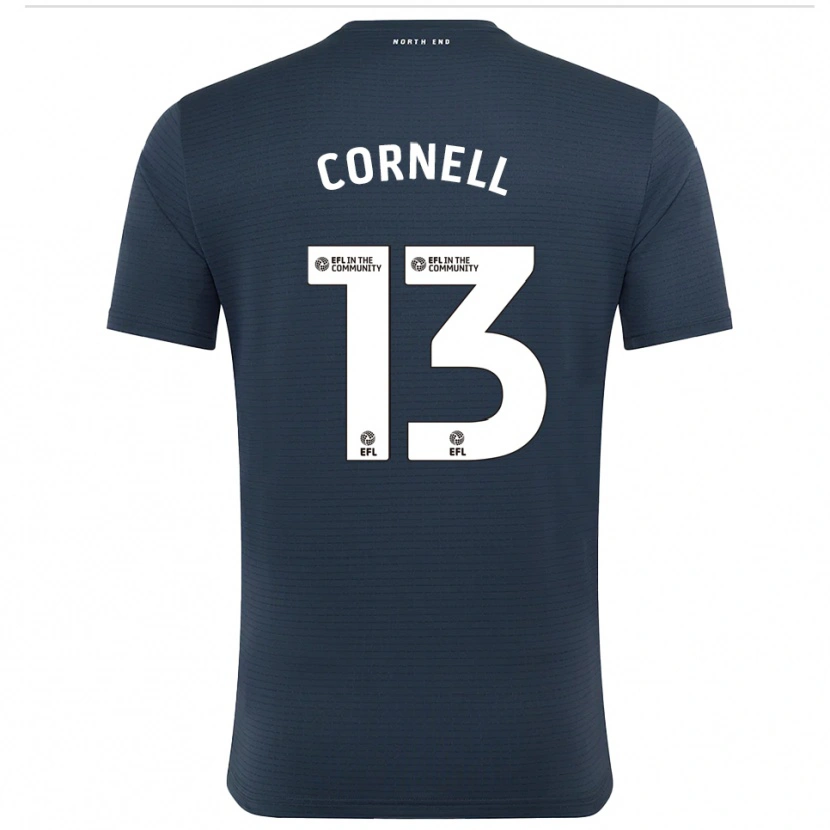 Danxen Herren David Cornell #13 Trikot Schwarz Weiß Torwarttrikot 2025/26 Schweiz