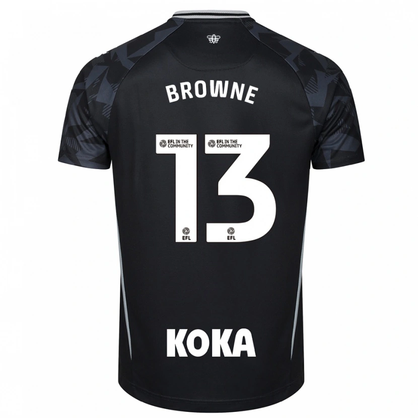 Danxen Herren Roraigh Browne #13 Trikot Schwarz Blau Torwarttrikot 2025/26 Schweiz
