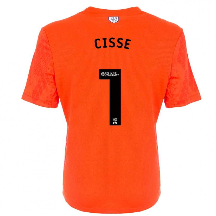 Danxen Herren Ben Cisse #1 Trikot Orange Schwarz Torwarttrikot 2025/26 Schweiz