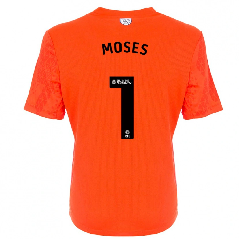 Danxen Herren Maxwell Moses #1 Trikot Orange Schwarz Torwarttrikot 2025/26 Schweiz