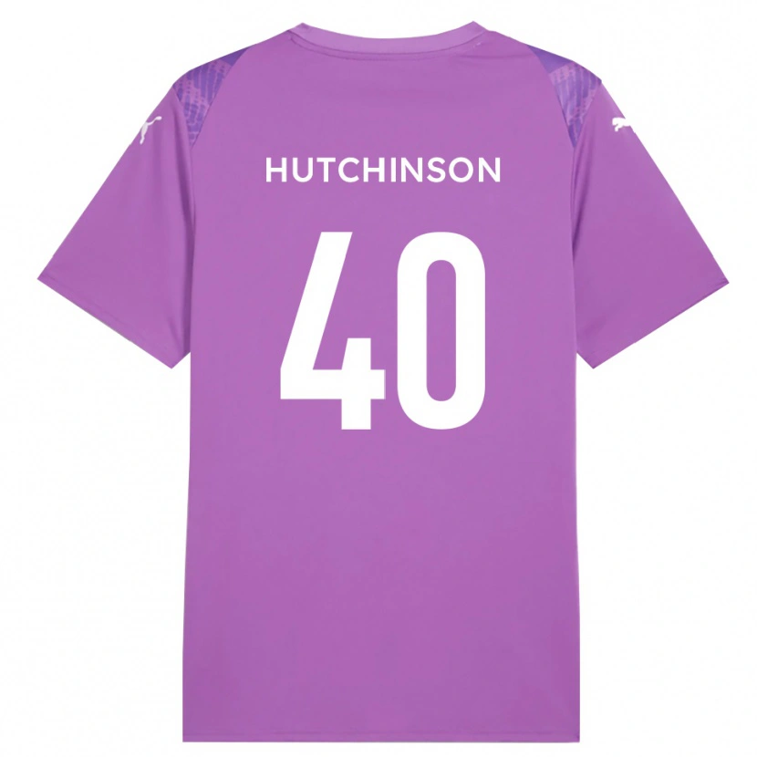 Danxen Herren Luke Hutchinson #40 Trikot Mittel Orchidee Torwarttrikot 2025/26 Schweiz