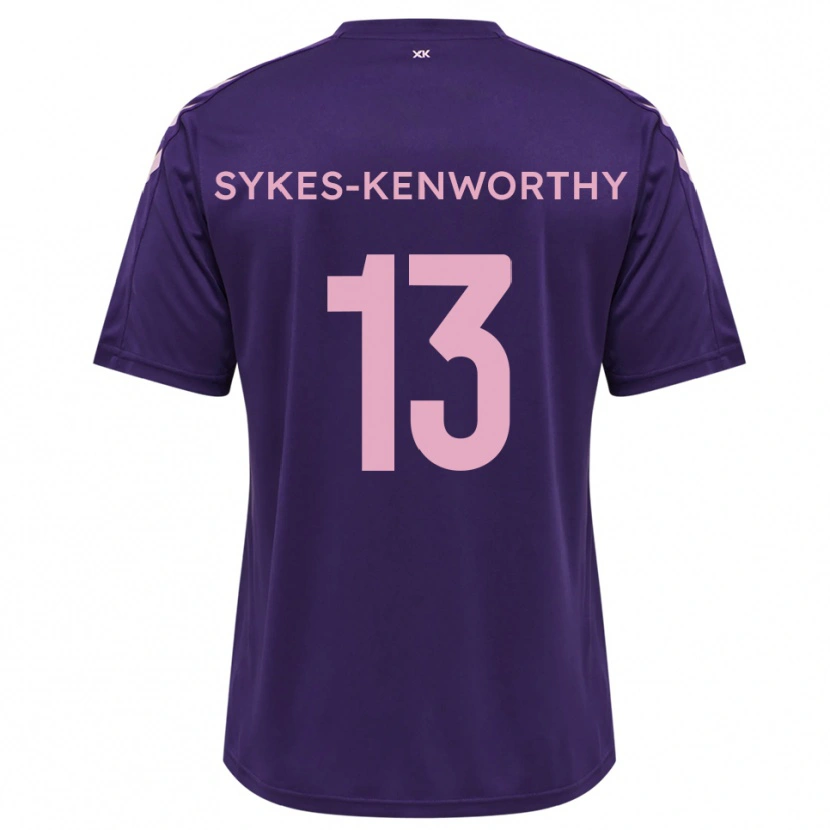 Danxen Herren George Sykes-Kenworthy #13 Trikot Violett Pink Torwarttrikot 2025/26 Schweiz