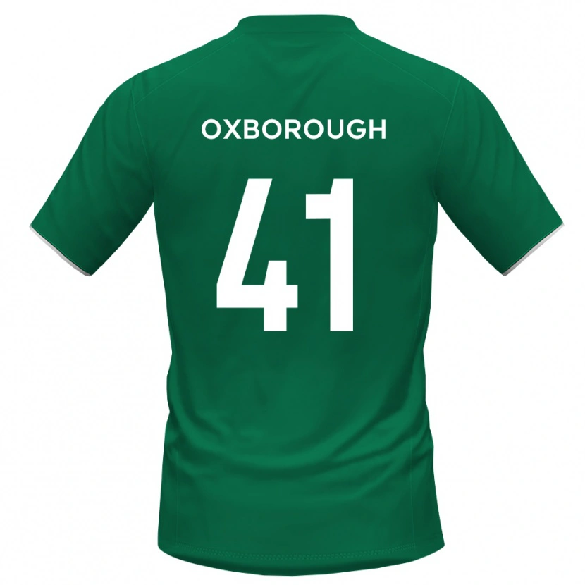 Danxen Herren Ewan Oxborough #41 Trikot Grün Weiß Torwarttrikot 2025/26 Schweiz
