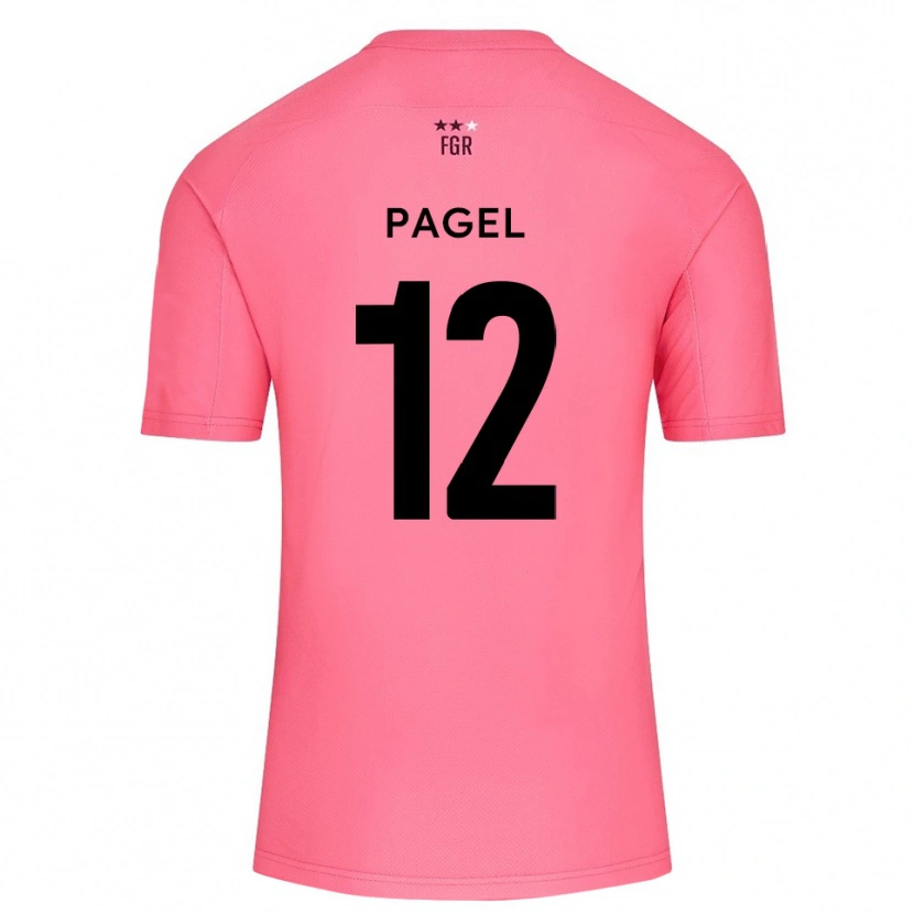 Danxen Herren Fiachra Pagel #12 Trikot Kirschblütenrosa Torwarttrikot 2025/26 Schweiz