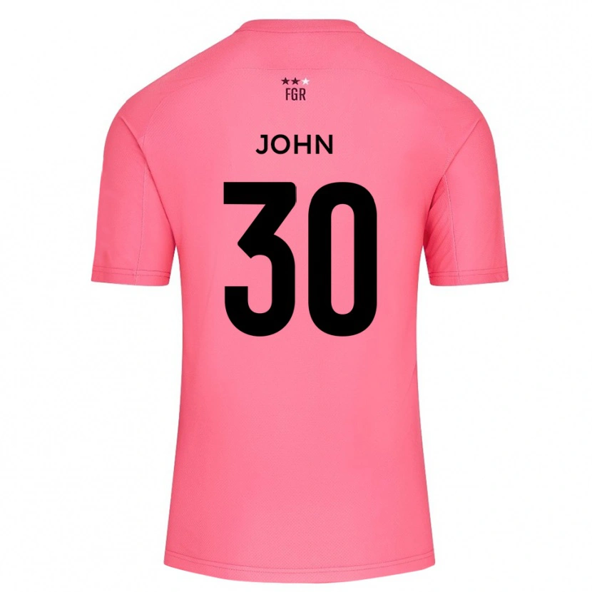 Danxen Herren Dylan John #30 Trikot Kirschblütenrosa Torwarttrikot 2025/26 Schweiz