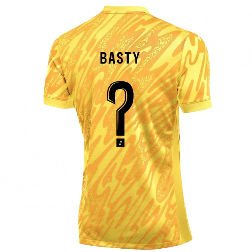 Danxen Herren Ewen Basty #0 Trikot Orange Gelb Torwarttrikot 2025/26 Schweiz