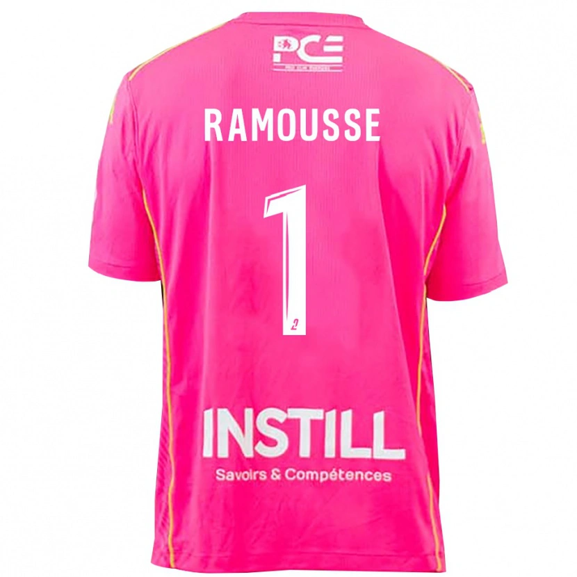 Danxen Herren Théo Ramousse #1 Trikot Magenta Torwarttrikot 2025/26 Schweiz