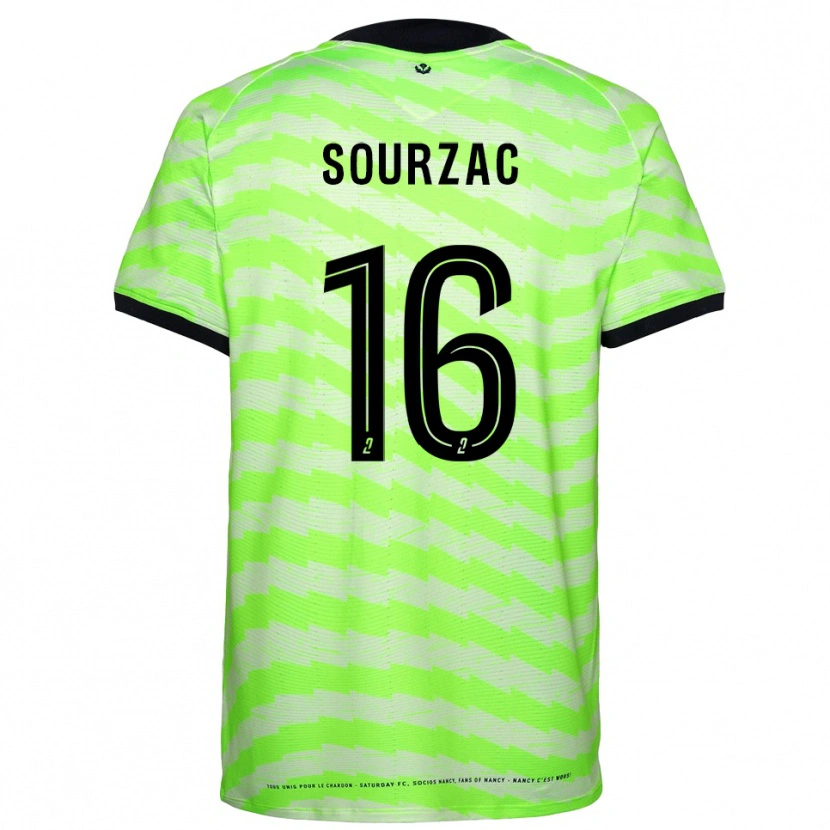 Danxen Herren Martin Sourzac #16 Trikot Neon Grün Torwarttrikot 2025/26 Schweiz