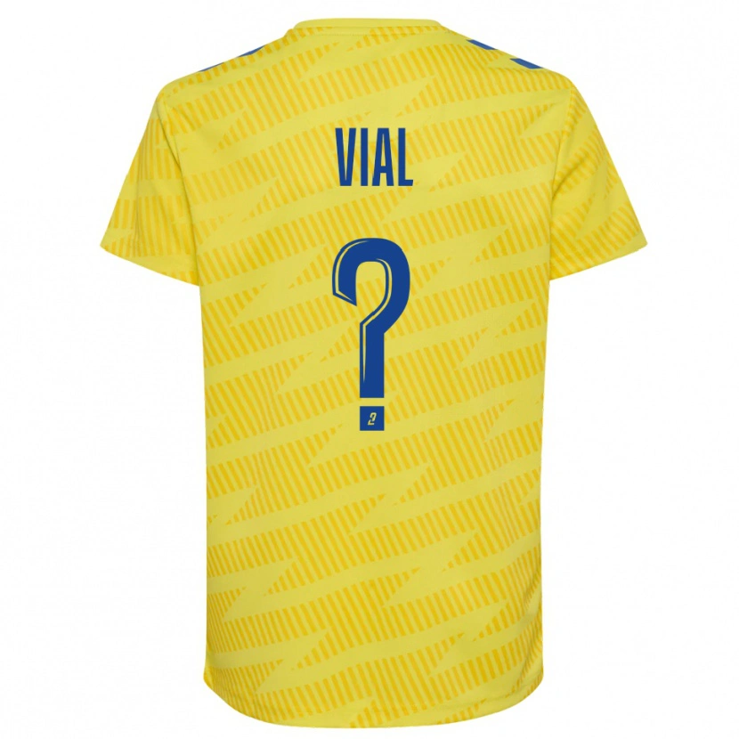 Danxen Herren Lorik Vial #0 Trikot Gelb Blau Torwarttrikot 2025/26 Schweiz