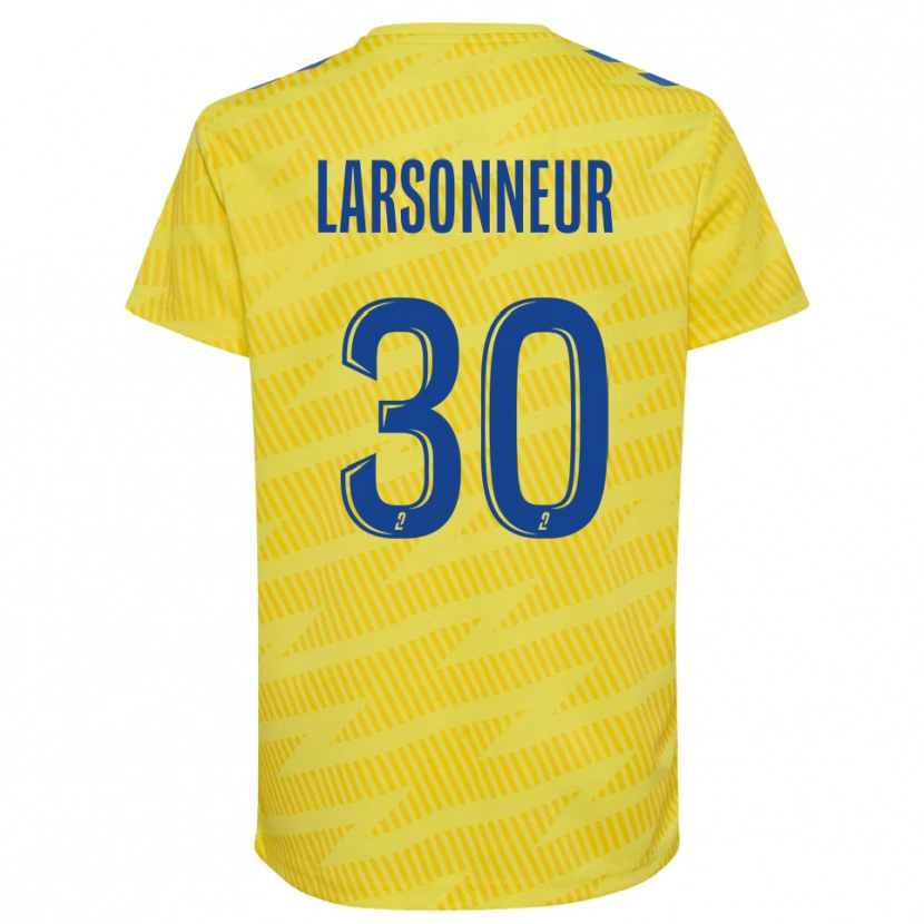 Danxen Herren Gautier Larsonneur #30 Trikot Gelb Blau Torwarttrikot 2025/26 Schweiz