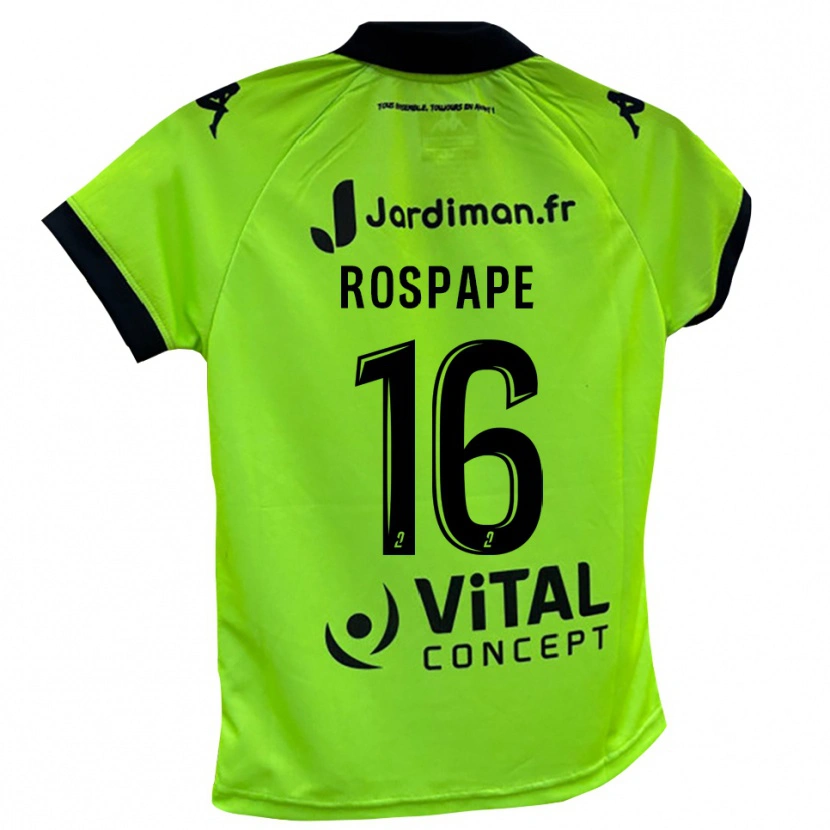 Danxen Herren Milo Rospape #16 Trikot Neon Grün Torwarttrikot 2025/26 Schweiz
