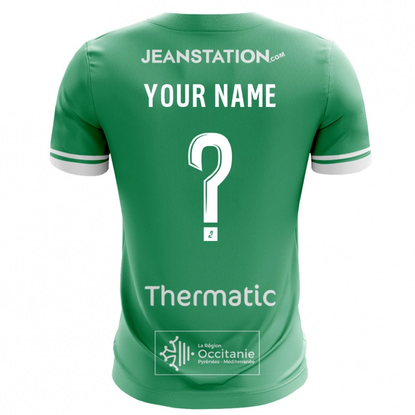 Danxen Herren Rodez AF Trikot Grün Weiß Torwarttrikot 2025/26 Schweiz