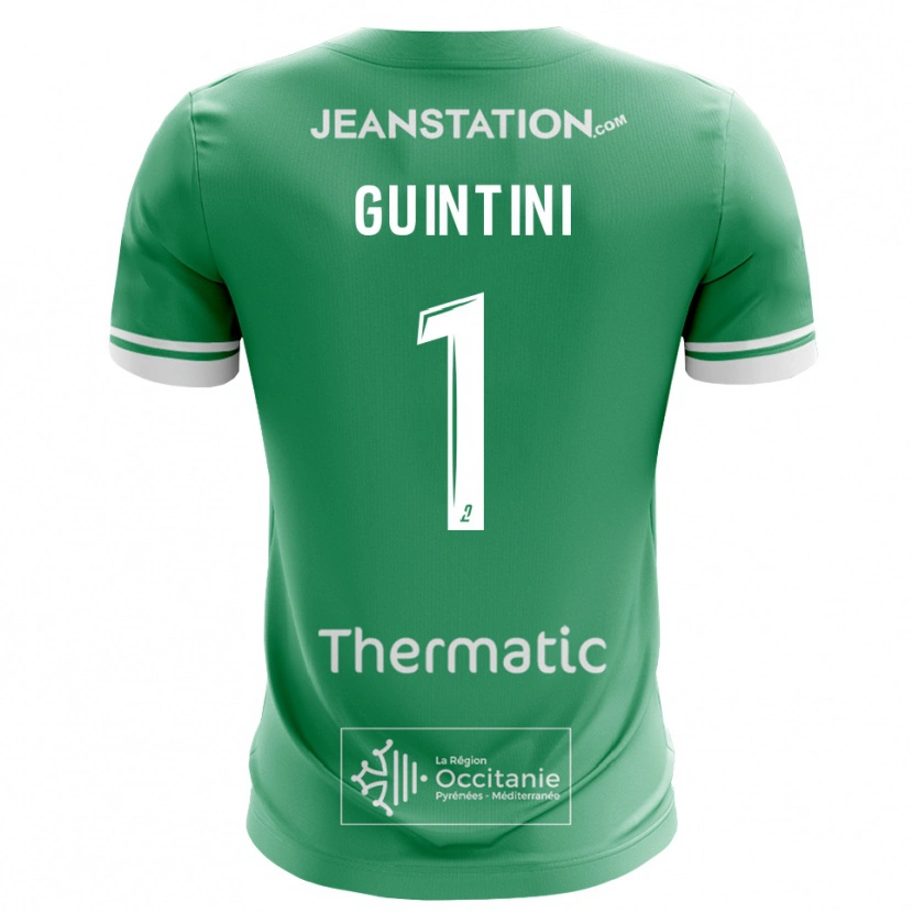 Danxen Herren Loryan Guintini #1 Trikot Grün Weiß Torwarttrikot 2025/26 Schweiz