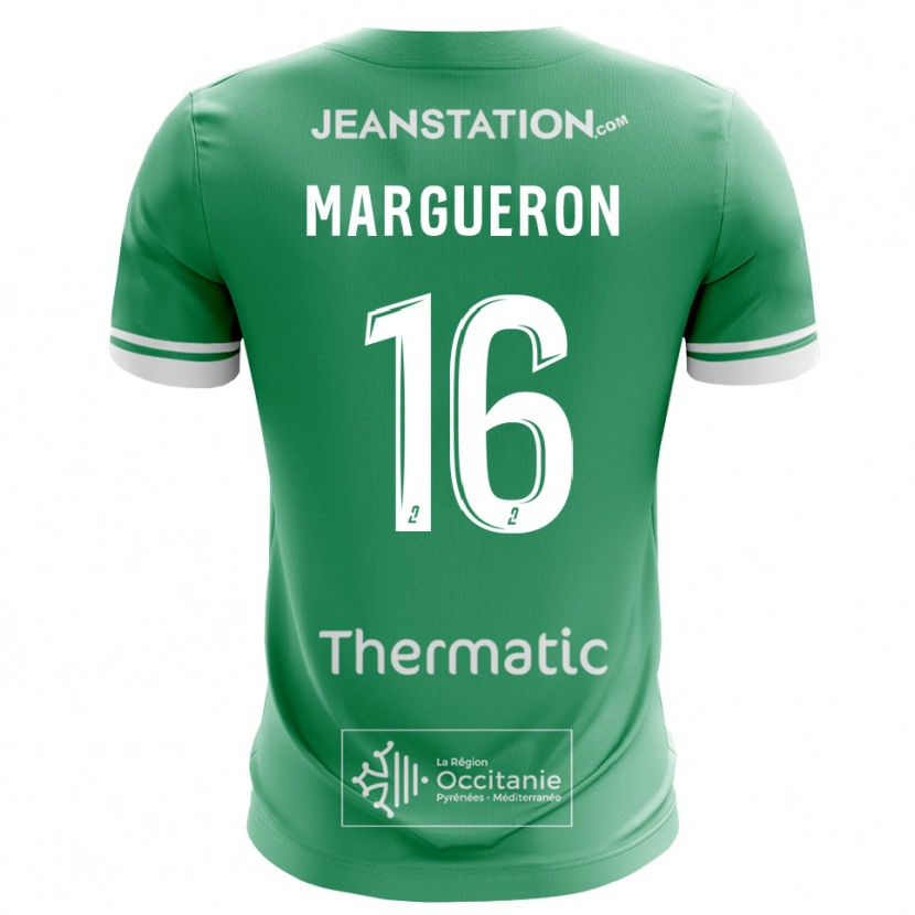 Danxen Herren Lucas Margueron #16 Trikot Grün Weiß Torwarttrikot 2025/26 Schweiz