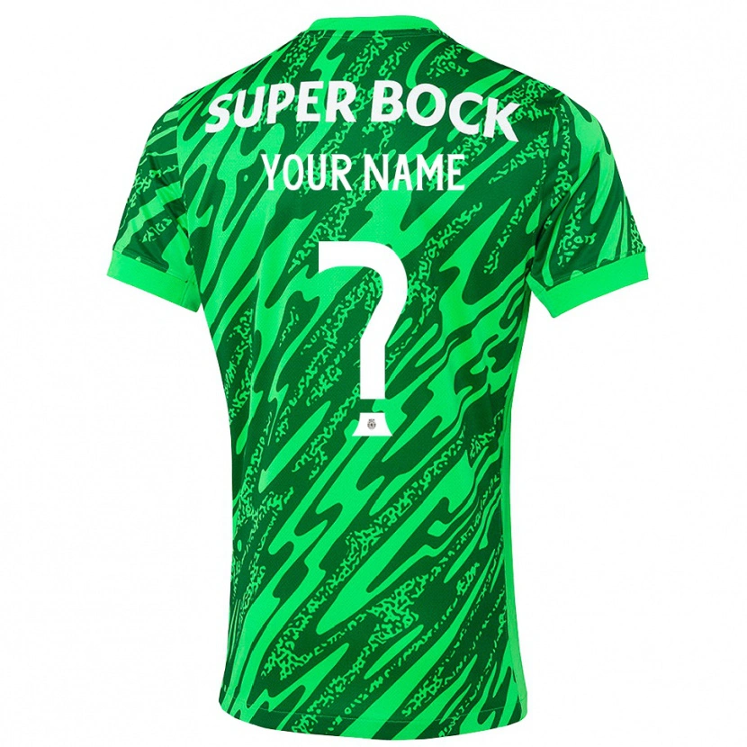 Danxen Herren Sporting CP Trikot Grün Weiß Torwarttrikot 2025/26 Schweiz