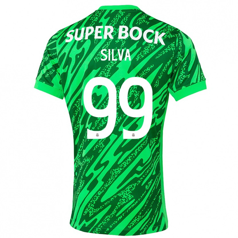 Danxen Herren Francisco Silva #99 Trikot Grün Weiß Torwarttrikot 2025/26 Schweiz
