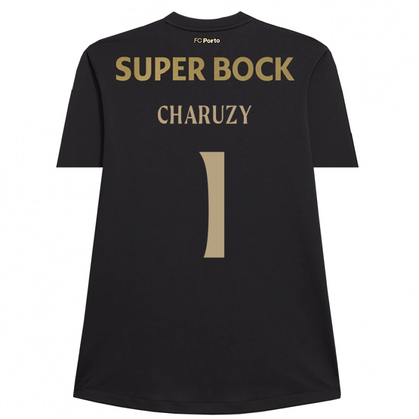 Danxen Herren Hubert Charuzy #1 Trikot Schwarz Braun Torwarttrikot 2025/26 Schweiz