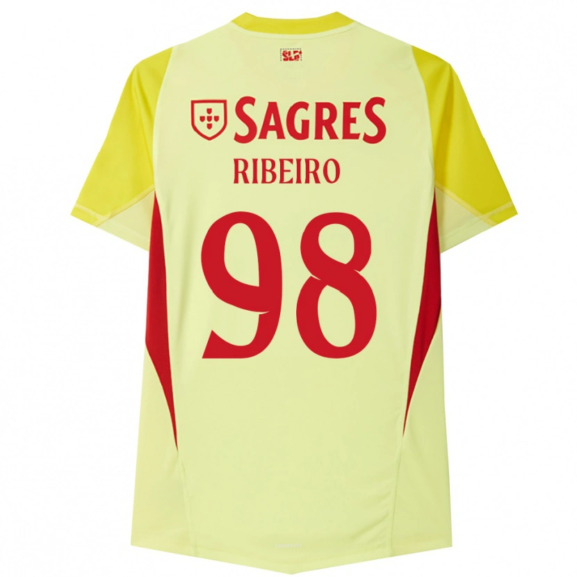 Danxen Herren Ricardo Ribeiro #98 Trikot Gelb Rot Torwarttrikot 2025/26 Schweiz