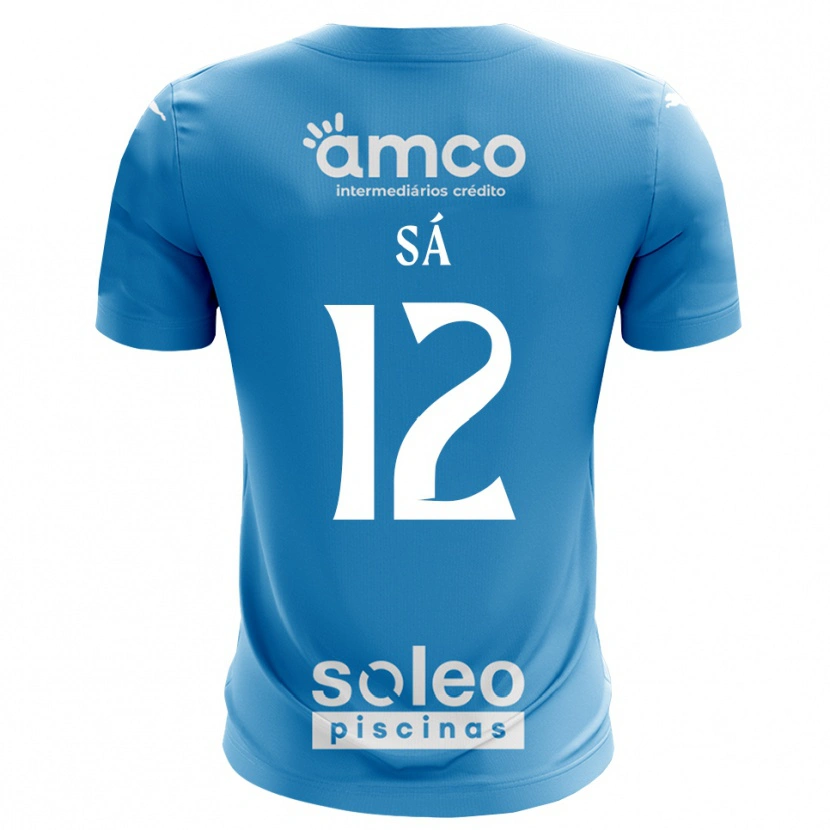 Danxen Herren Tiago Sá #12 Trikot Blau Weiß Torwarttrikot 2025/26 Schweiz