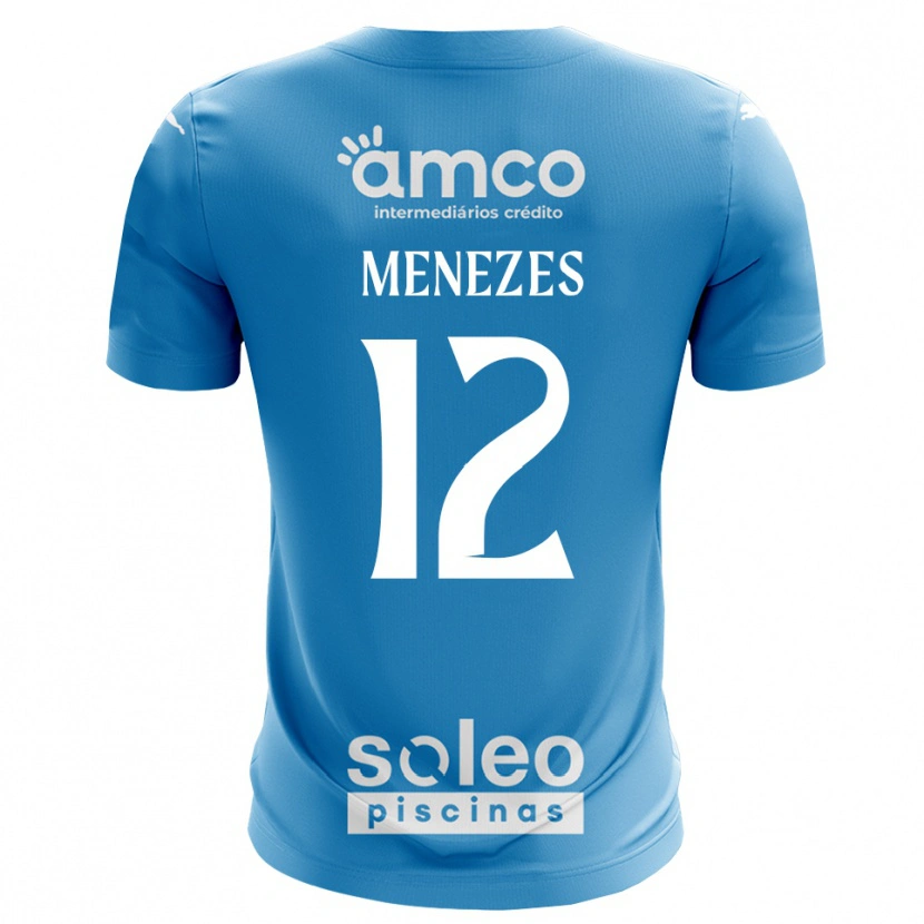 Danxen Herren Gabriel Menezes #12 Trikot Blau Weiß Torwarttrikot 2025/26 Schweiz