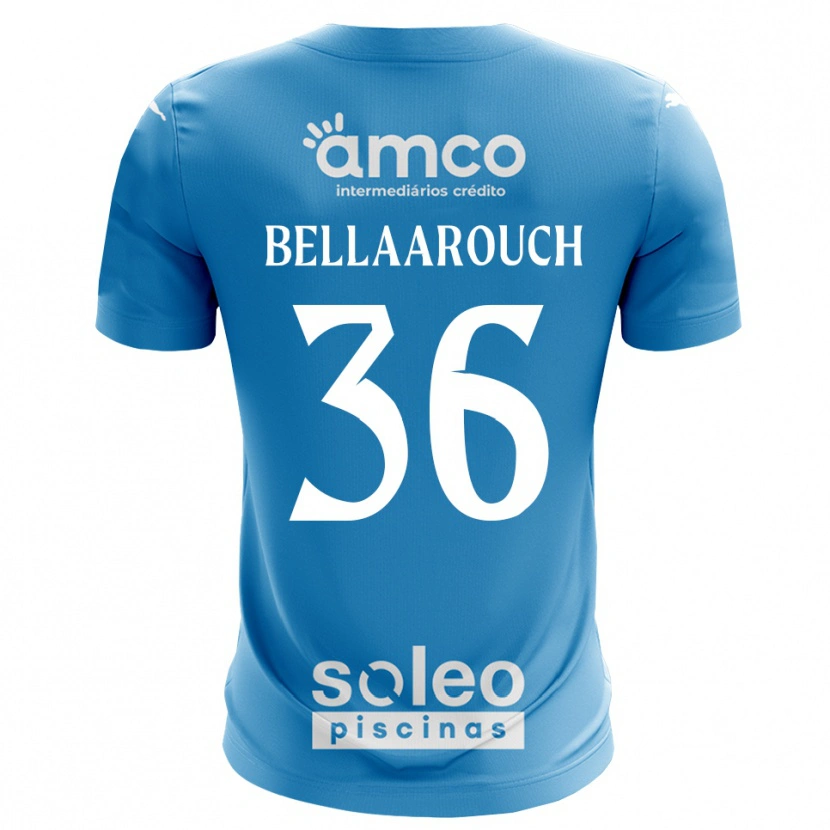 Danxen Herren Alaa Bellaarouch #36 Trikot Blau Weiß Torwarttrikot 2025/26 Schweiz
