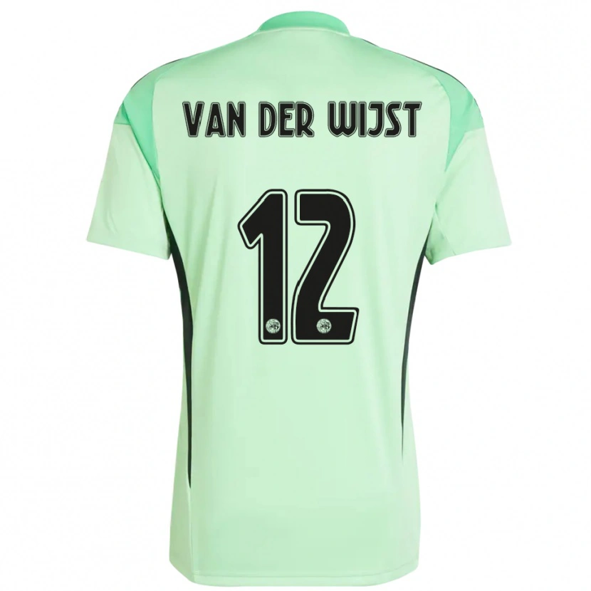 Danxen Herren Giovanni van der Wijst #12 Trikot Hellgrün Schwarz Torwarttrikot 2025/26 Schweiz
