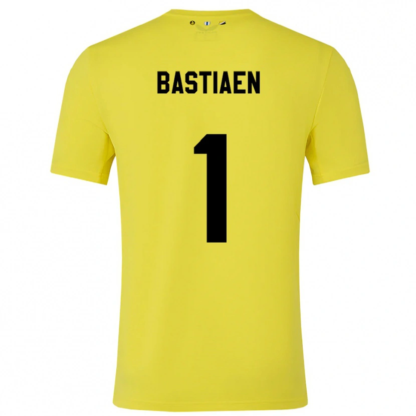 Danxen Herren Femke Bastiaen #1 Trikot Gelb Schwarz Torwarttrikot 2025/26 Schweiz