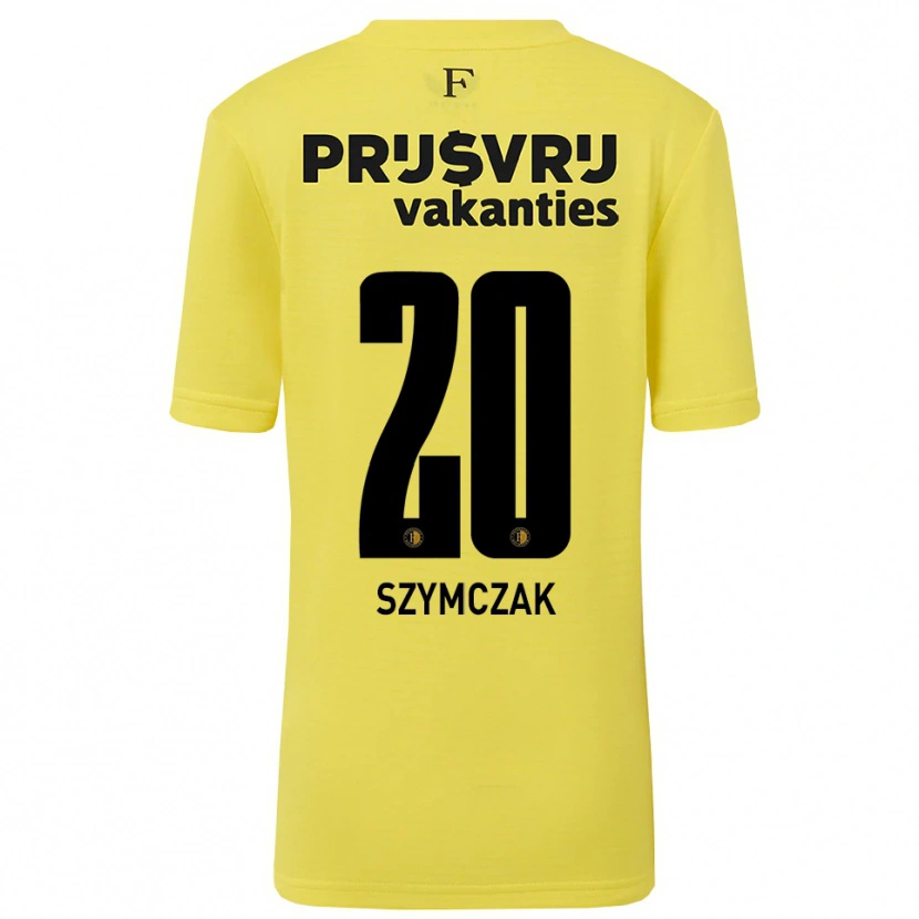 Danxen Herren Oliwia Szymczak #20 Trikot Gelb Schwarz Torwarttrikot 2025/26 Schweiz