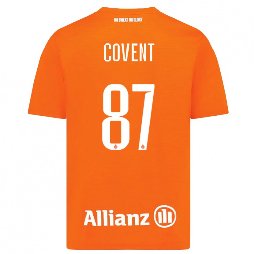 Danxen Herren Jorijn Covent #87 Trikot Orange Weiß Torwarttrikot 2025/26 Schweiz