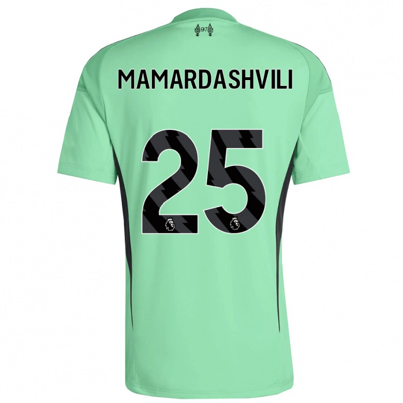 Danxen Herren Giorgi Mamardashvili #25 Trikot Aquamarin Torwarttrikot 2025/26 Schweiz