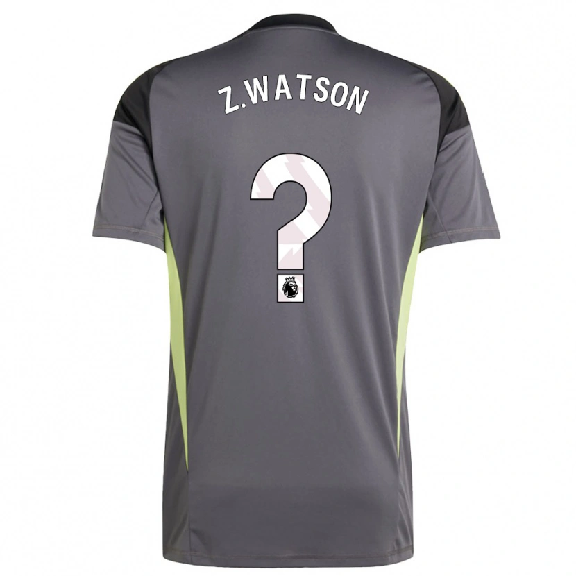 Danxen Herren Zac Watson #0 Trikot Dunkelgrau Weiß Torwarttrikot 2025/26 Schweiz