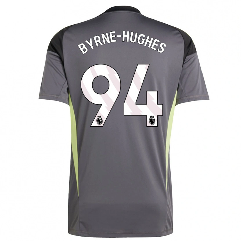 Danxen Herren Cameron Byrne-Hughes #94 Trikot Dunkelgrau Weiß Torwarttrikot 2025/26 Schweiz