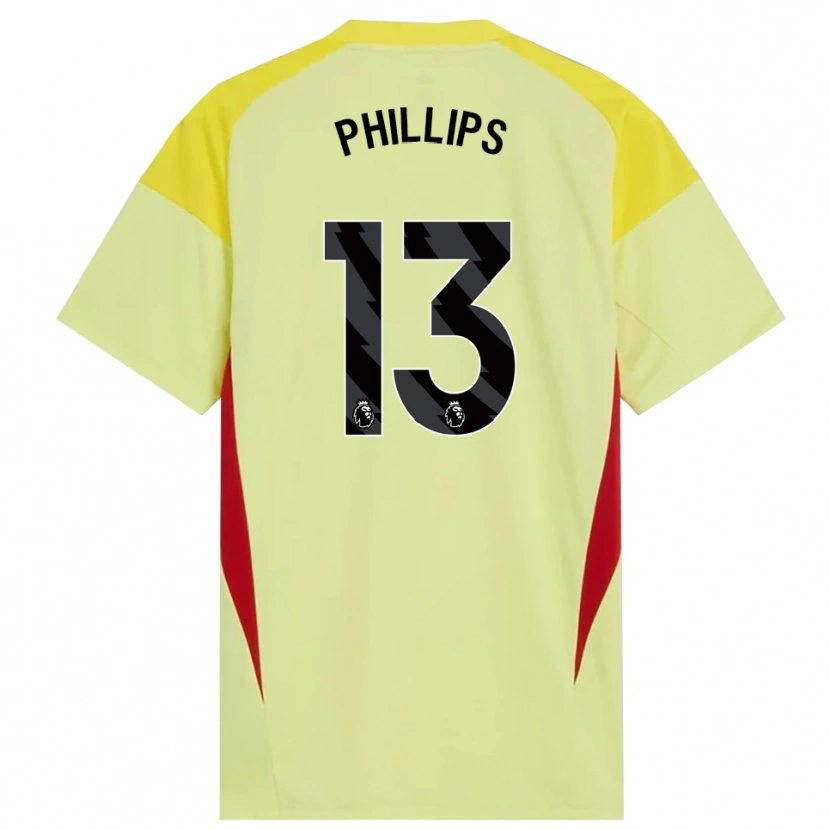Danxen Herren Charlie Phillips #13 Trikot Gelb Rot Schwarz Torwarttrikot 2025/26 Schweiz