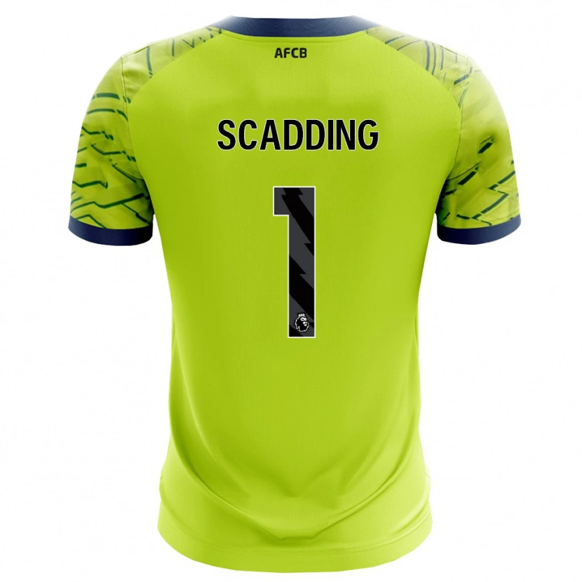 Danxen Herren Katie Scadding #1 Trikot Grün Gelb Torwarttrikot 2025/26 Schweiz