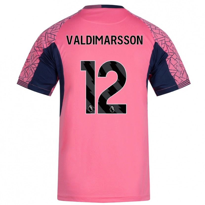 Danxen Herren Hákon Rafn Valdimarsson #12 Trikot Rosa Schwarz Torwarttrikot 2025/26 Schweiz