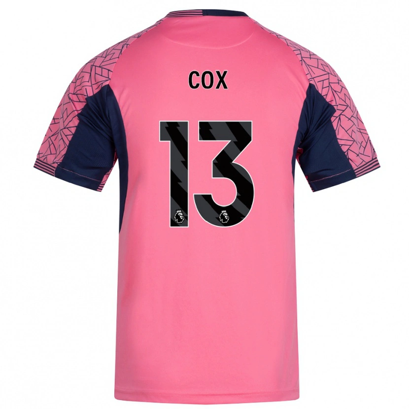 Danxen Herren Matthew Cox #13 Trikot Rosa Schwarz Torwarttrikot 2025/26 Schweiz