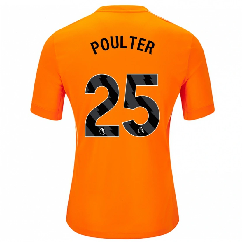 Danxen Herren Hannah Poulter #25 Trikot Orange Schwarz Torwarttrikot 2025/26 Schweiz
