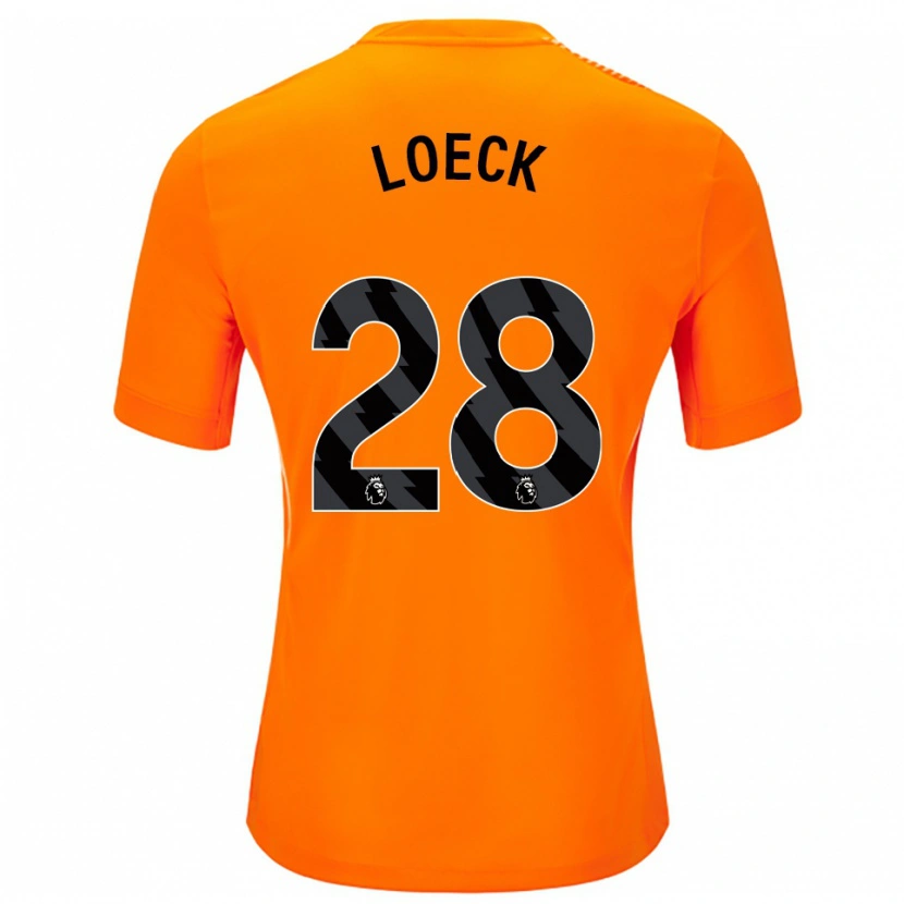 Danxen Herren Melina Loeck #28 Trikot Orange Schwarz Torwarttrikot 2025/26 Schweiz