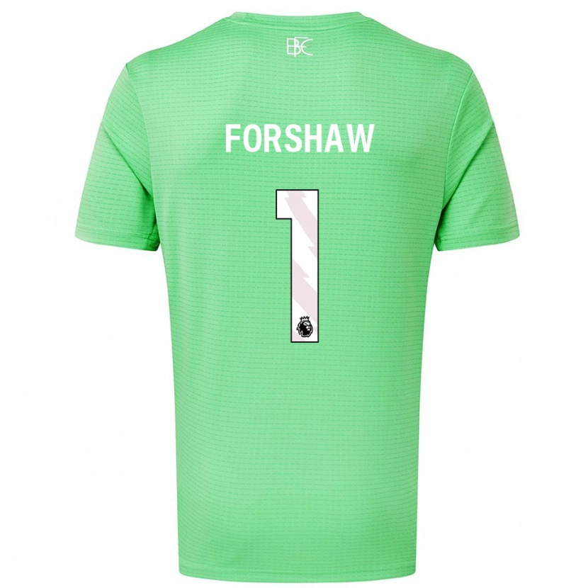 Danxen Herren Lewis Forshaw #1 Trikot Mittelgrün Torwarttrikot 2025/26 Schweiz