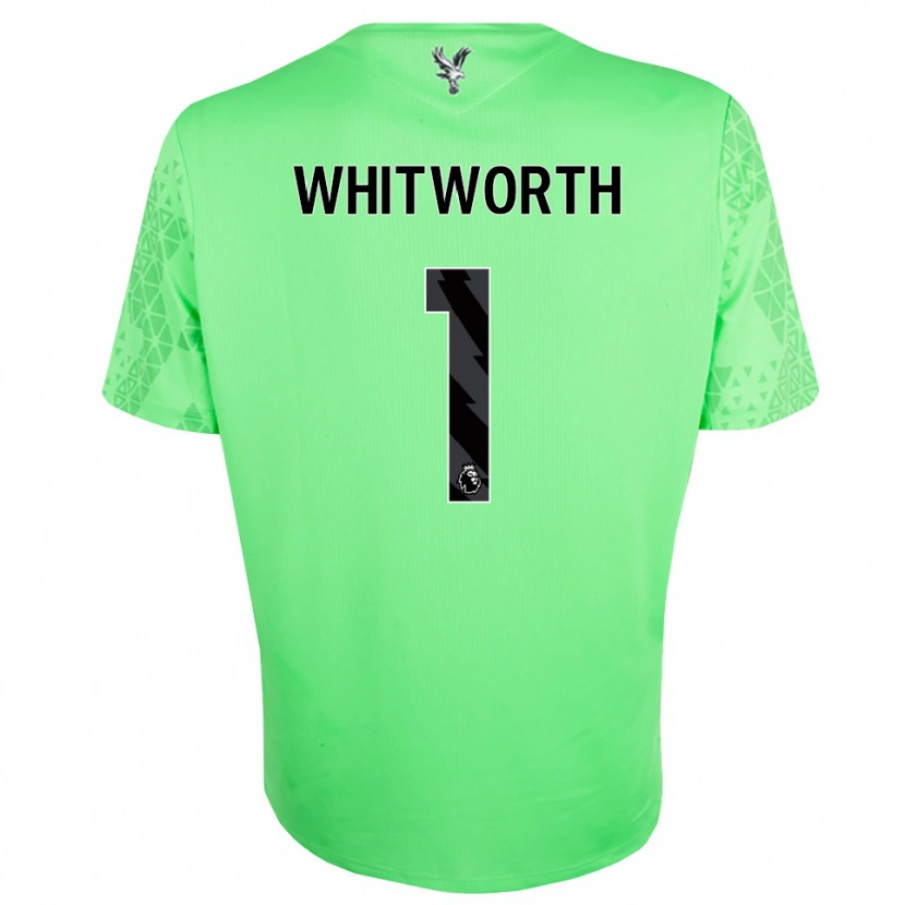 Danxen Herren Harry Whitworth #1 Trikot Grün Schwarz Torwarttrikot 2025/26 Schweiz