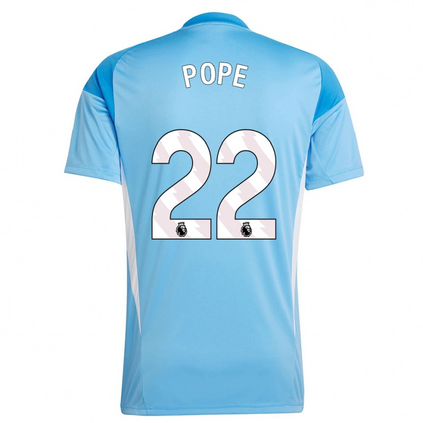 Danxen Herren Nick Pope #22 Trikot Blau Weiß Torwarttrikot 2025/26 Schweiz