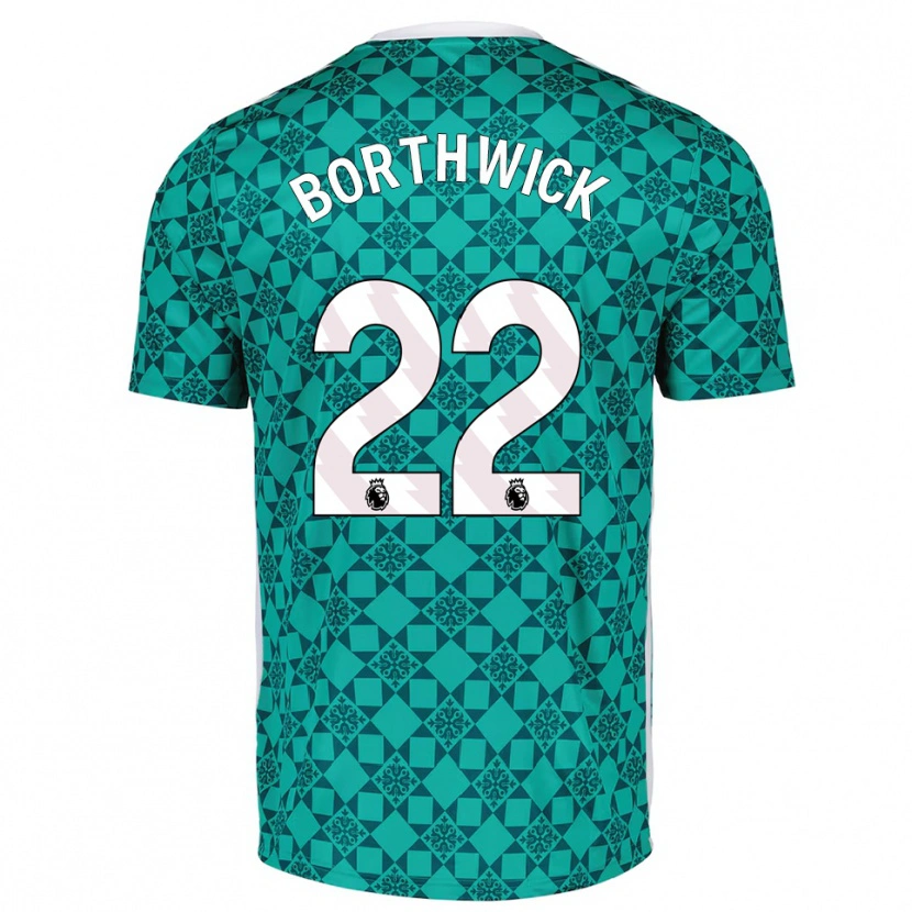 Danxen Herren Megan Borthwick #22 Trikot Grün Weiß Torwarttrikot 2025/26 Schweiz