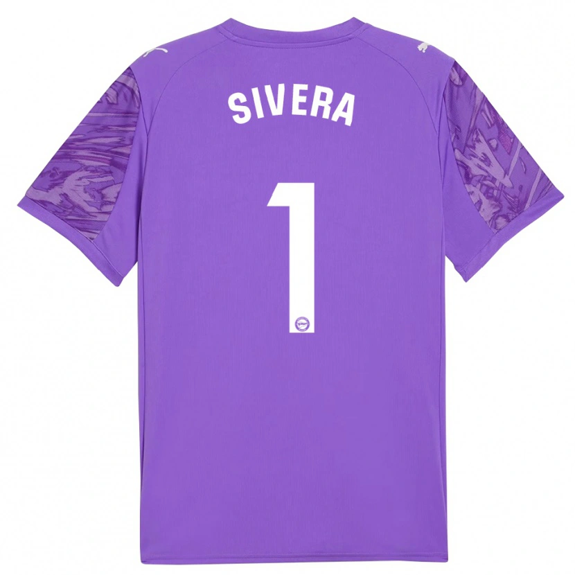 Danxen Herren Antonio Sivera #1 Trikot Violett Weiß Torwarttrikot 2025/26 Schweiz