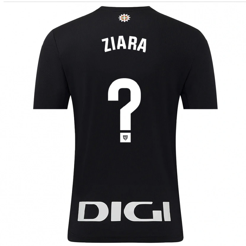 Danxen Herren Ziara Vega Uribarri #0 Trikot Schwarz Weiß Torwarttrikot 2025/26 Schweiz